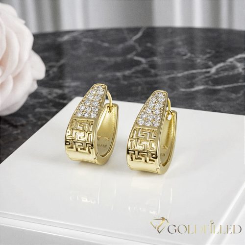 Gold-Filled Antiallergenic Earring 25 mm 14K Color