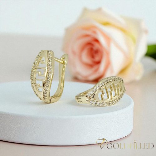 Gold-Filled Antiallergenic Earring 17 mm 14K Color