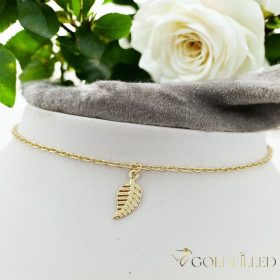 Gold-Filled Anklet 27cm/2mm Color 14K