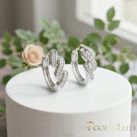 Gold-Filled Antiallergenic Earring 16 mm 14K Color