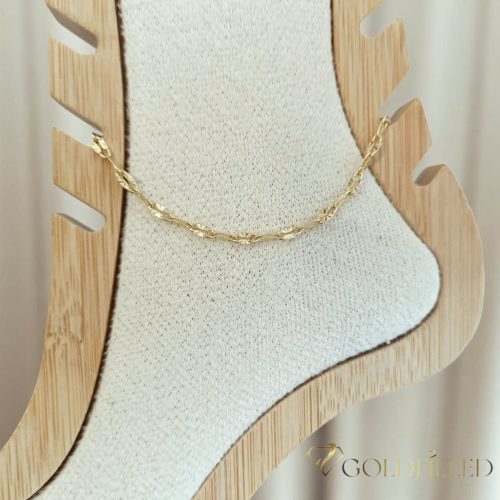 Gold-Filled Anklet 27cm/3mm Color 14K