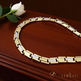 Gold-Filled Antiallergenic Bracelet Mult sizes 7mm 14K Color