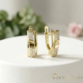 Gold-Filled Antiallergenic Earring 17 mm 14K Color
