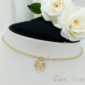 Gold-Filled Anklet 27cm/2mm Color 14K