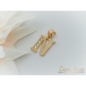 Gold-Filled Antiallergenic Pendant 23 mm 18K color