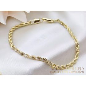 Gold-Filled Antiallergenic Bracelet 19cm/3mm 14K color