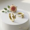 Gold-Filled Antiallergenic Earring 13 mm 14K Color