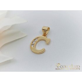 Gold-Filled Antiallergenic Pendant 23 mm 18K color