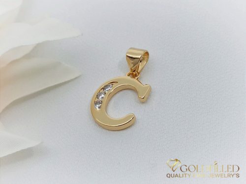 Gold-Filled Antiallergenic Pendant 23 mm 18K color
