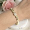 Gold-Filled Antiallergenic Bracelet 17cm/9mm 14K color