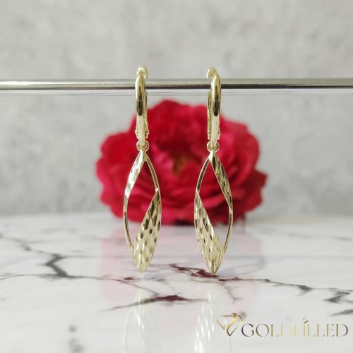 Gold-Filled Antiallergenic Earrings 50mm 14K Color
