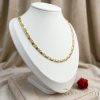 Gold-Filled Antiallergenic Necklace 50cm Long and 5,2mm Wide Color 14K