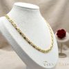 Gold-Filled Antiallergenic Necklace 50cm Long and 5,2mm Wide Color 14K