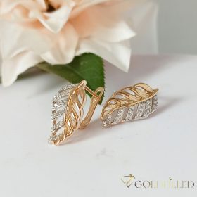 Gold-Filled Antiallergenic Earring 25 mm 18K Color