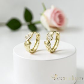 Gold-Filled Antiallergenic Earring 13 mm 14K Color