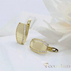 Gold-Filled Antiallergenic Earring 18 mm 18K Color