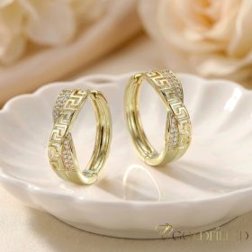Gold-Filled Antiallergenic Earring 26 mm 18K Color