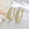 Gold-Filled Antiallergenic Earring 25 mm 14K Color