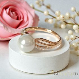   Gold-Filled Antiallergenic Ring, available in different sizes 18K color