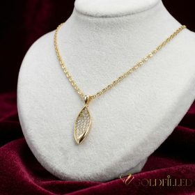   Gold-Filled Antiallergenic Necklace 60cm/2,5mm + Pendant 18K color