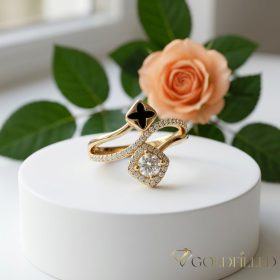   Gold-Filled Antiallergenic Ring, available in different sizes 18K color