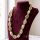 Gold-Filled Antiallergenic Luxury Barakka Necklace 70 cm Long and 16 mm Wide (230g) 14K Multicolor color
