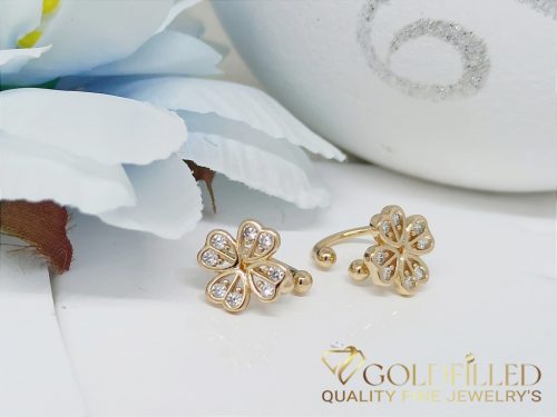 Gold-Filled Antiallergenic Earring/Clip 13 mm 18K Color