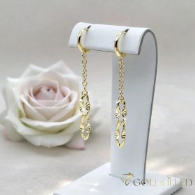 Gold-Filled Antiallergenic Earrings 54mm 14K Color