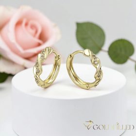 Gold-Filled Antiallergenic Earring 16 mm 14K Color
