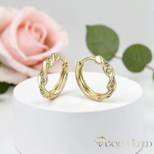 Gold-Filled Antiallergenic Earring 16 mm 14K Color