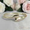Gold-Filled Antiallergenic Bangle 4-16mm  Color (14K) diameter 60mm openable 