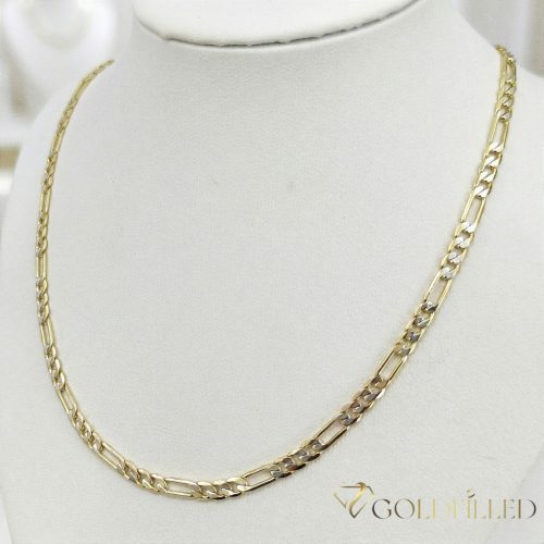 Gold-Filled Antiallergenic Necklace 50 cm/4mm Multicolor 14K Color