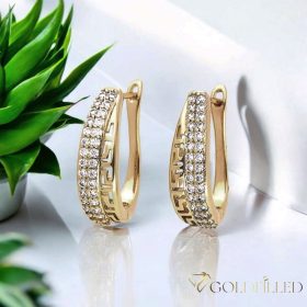 Gold-Filled Antiallergenic Earring 24 mm 18K Color