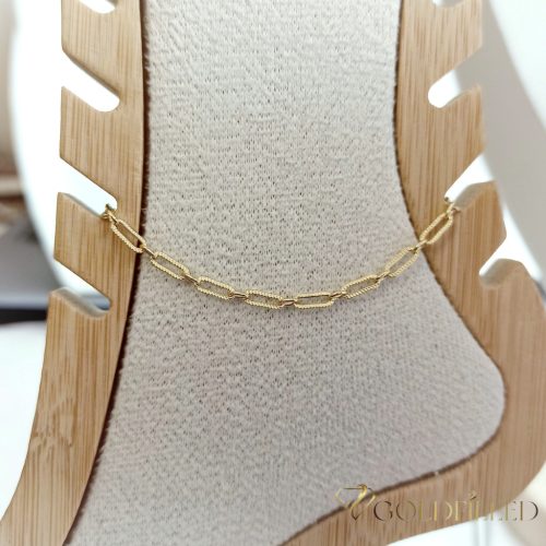 Gold-Filled Anklet 27cm/3mm Color 14K