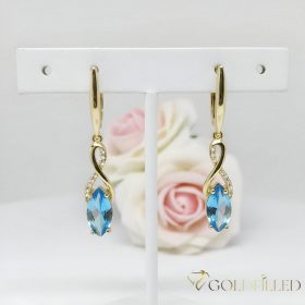 Gold-Filled Antiallergenic Earrings 42mm 14K Color